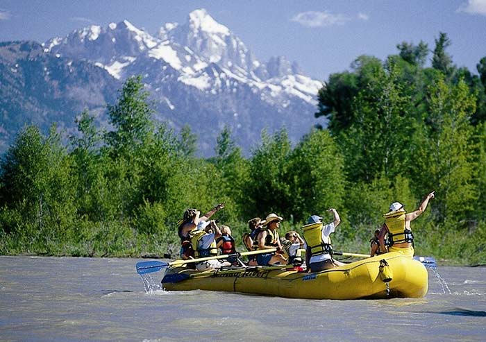 White water rafting