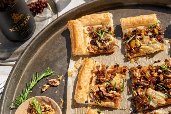 Brie and Rosemary Tart