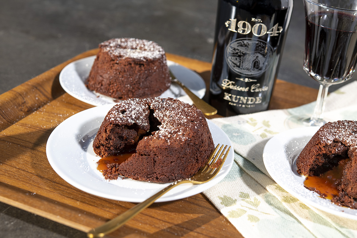 Chocolate Salted Caramel Lava Cakes