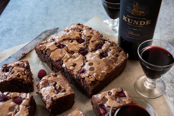 Chocolate Raspberry Brownies