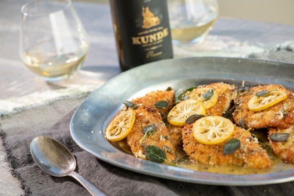 Brown Butter Chicken Piccata with Sage