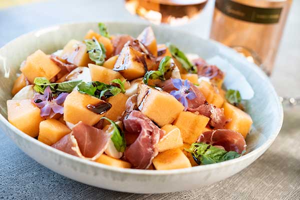 Prosciutto Melon Salad