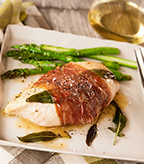 Chicken Saltimbocca with Prosciutto and Fresh Sage
