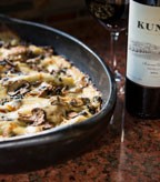 Caramelized Onion & Mushroom Lasagna with Béchamel Sauce