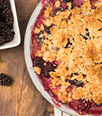 Plum Berry Crumble