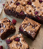 Chocolate Raspberry Brownies