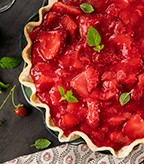 Recipe Image of Springtime Strawberry Pie