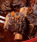 Braised Beef Short Ribs with White Truffle Oil
