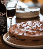 Recipe Image of Chocolate Pumpkin Ricotta Cheesecake
