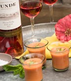 Watermelon and Tomato Gazpacho