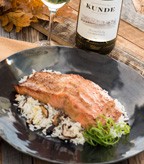 Miso-Glazed Salmon with Shiitake Mushroom Rice