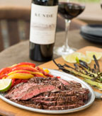 Grilled Skirt Steak Fajitas