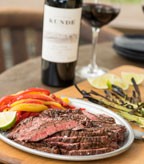 Grilled Skirt Steak Fajitas