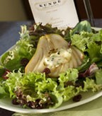 Blue Cheese Roasted Pear Salad