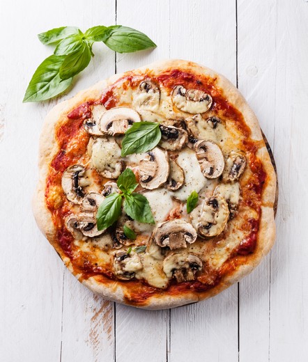 Wild Mushroom Pizza